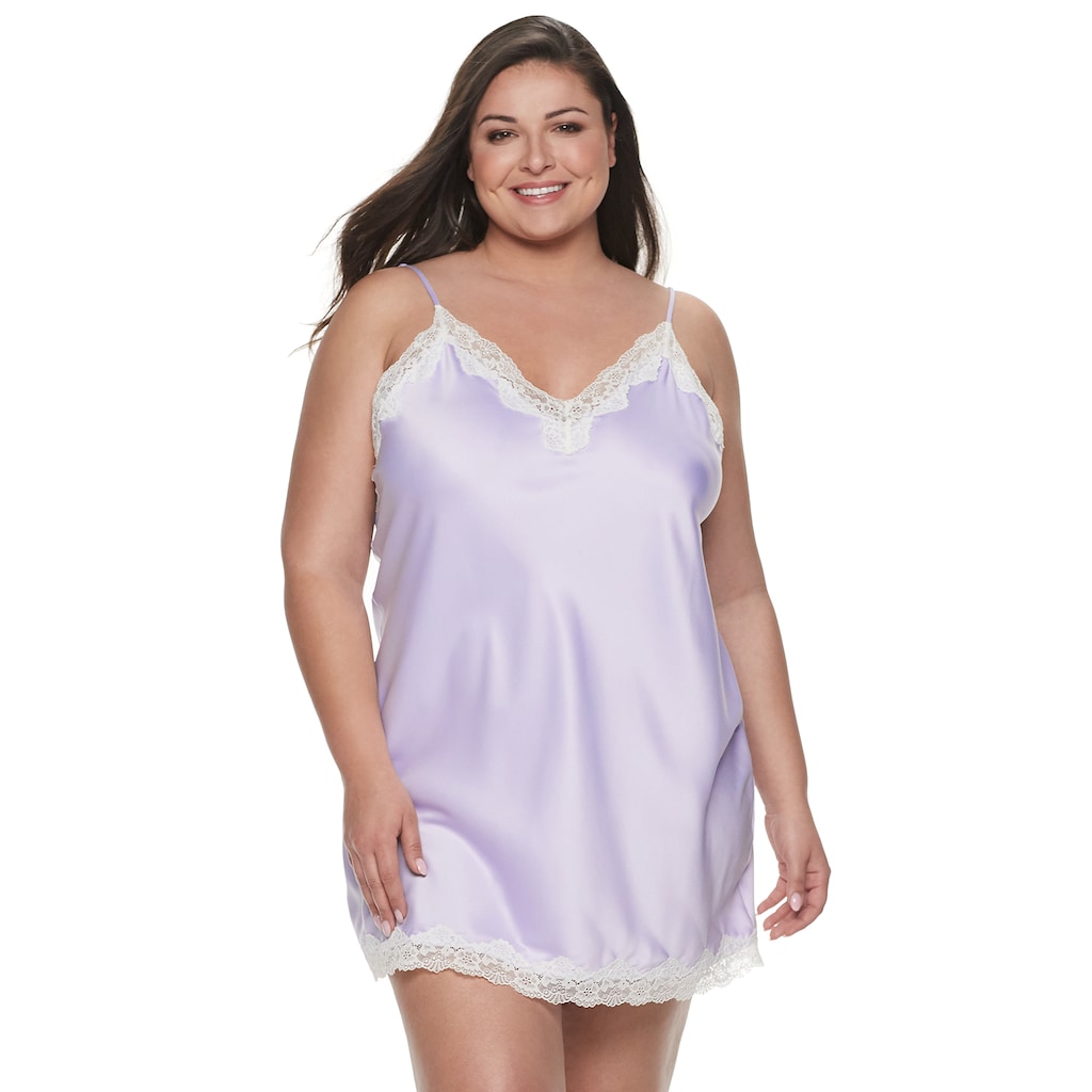 plus size apt 9 174 solid satin chemise plus size women apt 9 women s size chart