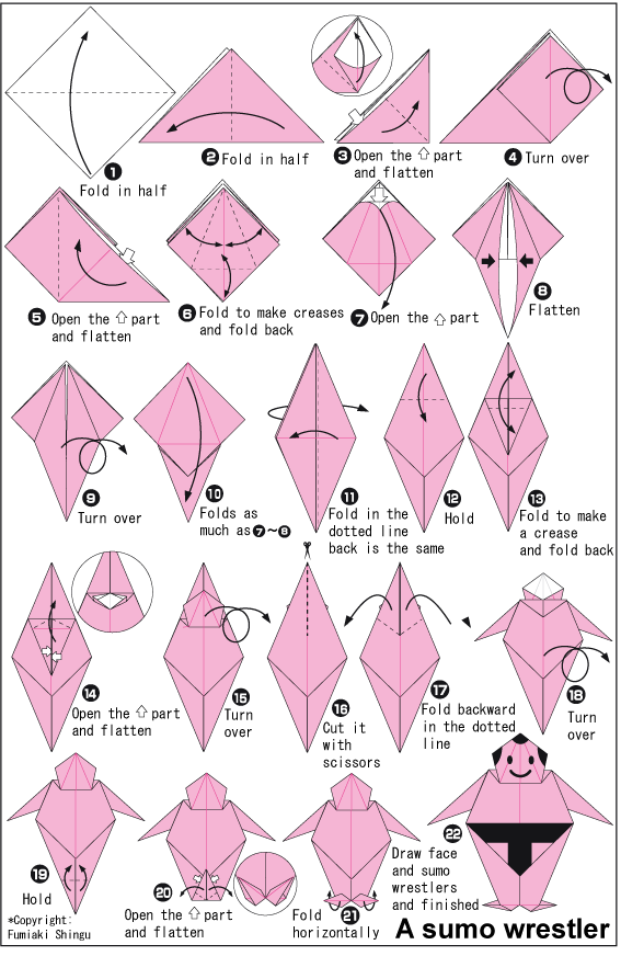 pin by danaan riley on origami pinterest sumo origami and origami club flyer