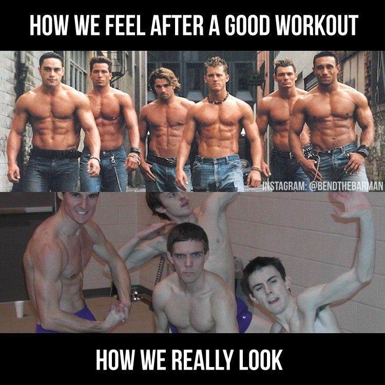 How We Feel After A Really Good Workout And How We Really Look Fitness Jokes Funny Fun Facts Workout Humor