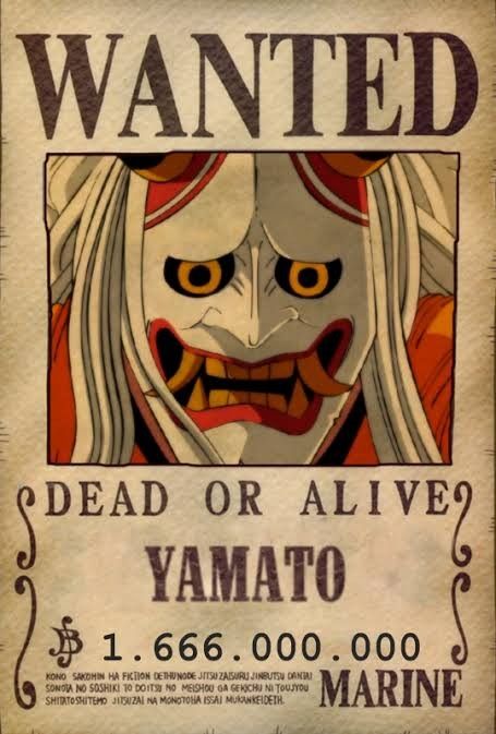 Yamato BOUNTY POSTER | Yamato, Fiction, Piecings