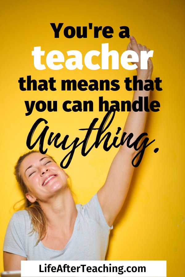 Quote from The Teacher's Toolkit/ Life After Teaching Teacher toolkit