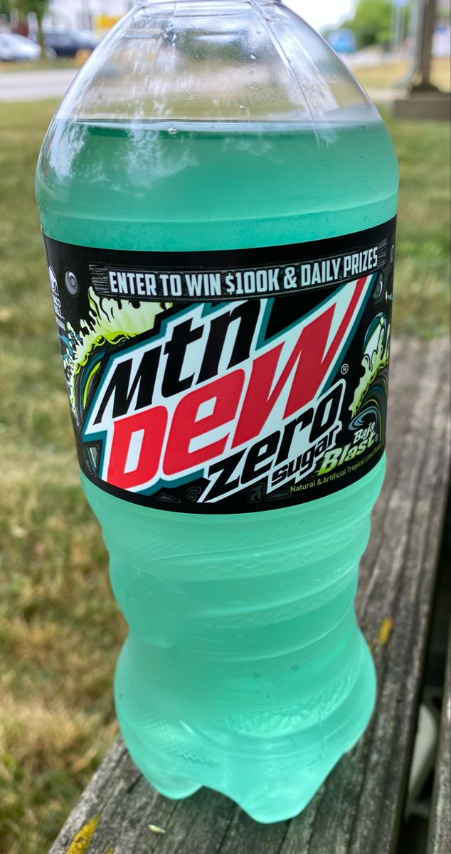 Mtn dew zero sugar baja blast in 2021 Powerade bottle, Drink bottles