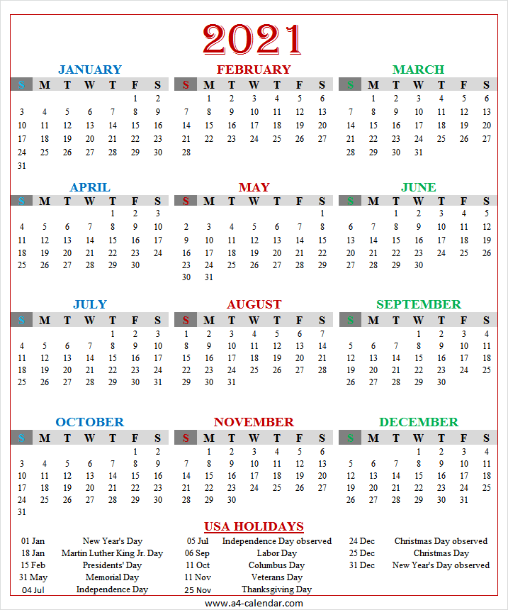 2021 Us Government Calendar 2021 Calendar Template Free In 2020 Calendar Template 2021 Calendar Print Calendar 2021 government calendar