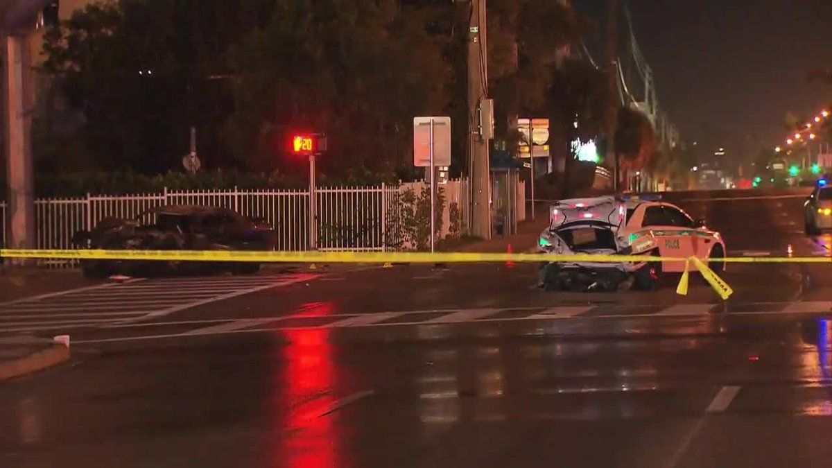 Car Accident Miami Renae A MiamiDade police sergeant was involved in an early