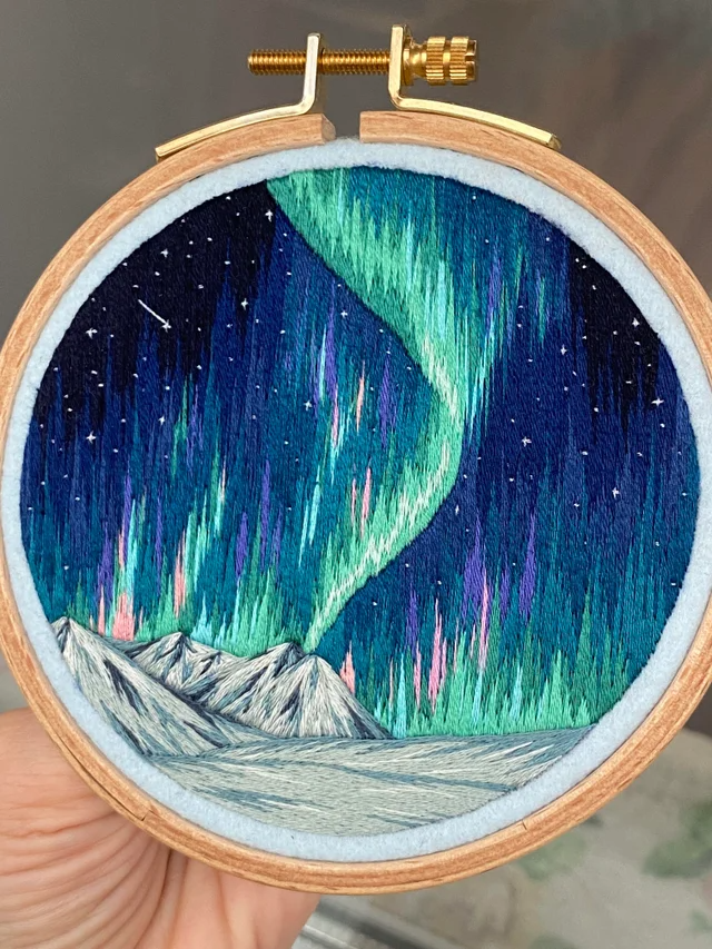 (2) The new work with Aurora Borealis ️Nobody can’t stop me to