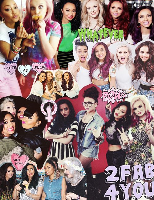Little Mix Collage Little Mix Female Friendship Beauty Behind The Madness