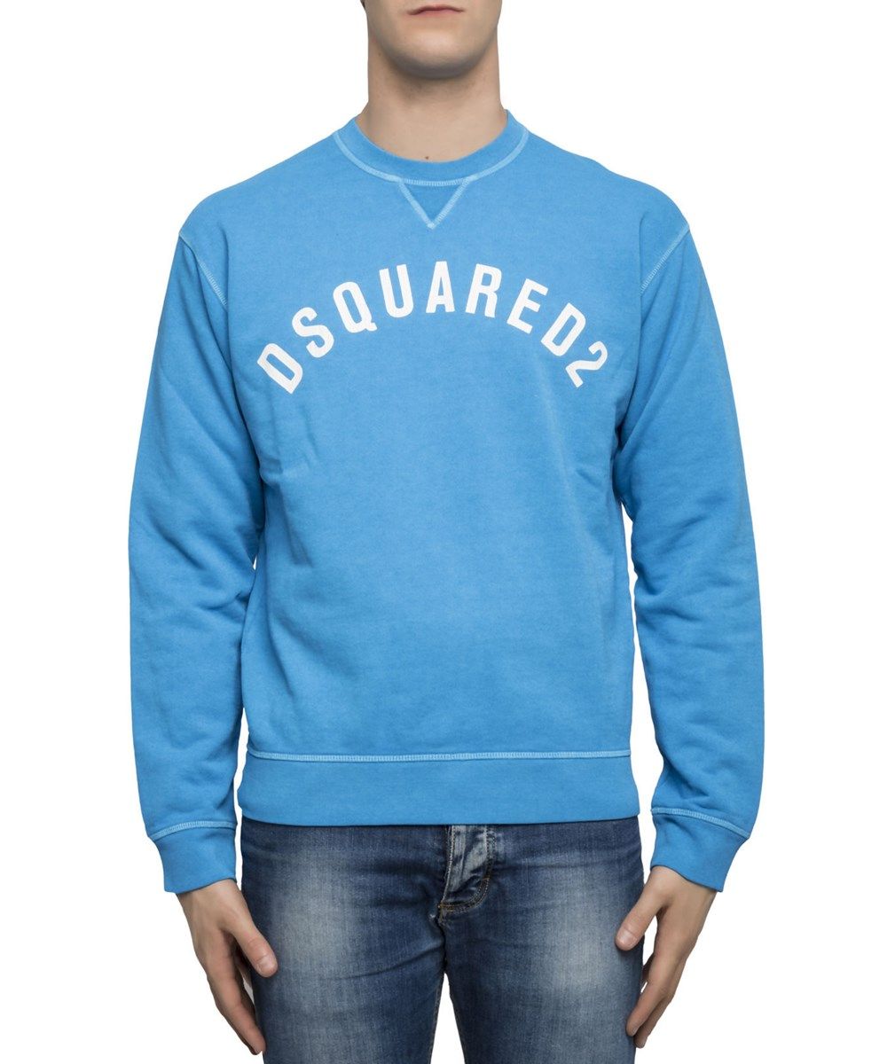 dsquared hoodie blue