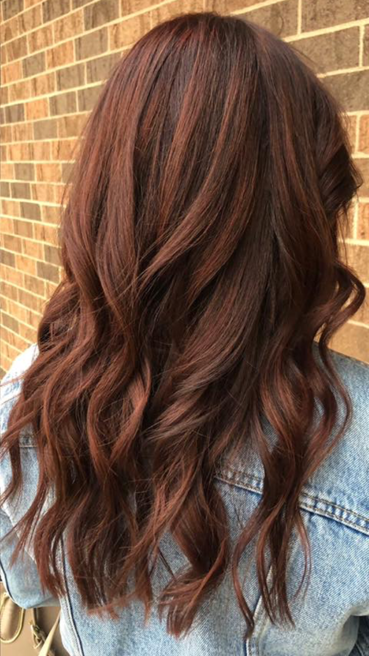 Auburn And Brown Hair Color Images/Pictures Red Brown Hair Color Hair Color Color Brown Haircolor Auburn Red Hair Brown Auburn Hair Medium Brown Hair Color