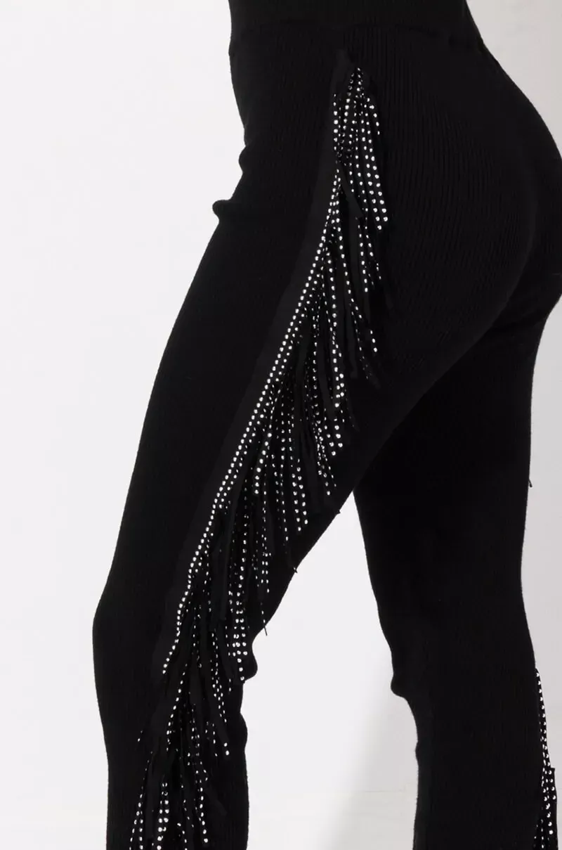 Black And White Flare Pants Black And White Flare Pants