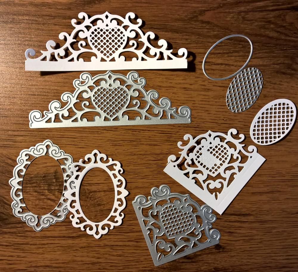 Lace Edge Cut Die Metal Cutting Dies Scrapbook Embossing Album Card Craft Decor