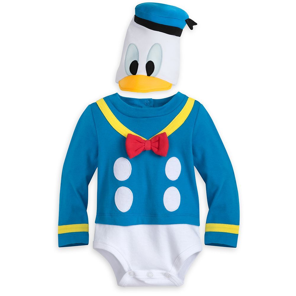Donald Duck Costume Bodysuit For Baby Official Shopdisney In 2021 Donald Duck Costume Duck Costumes Duck Halloween Costume