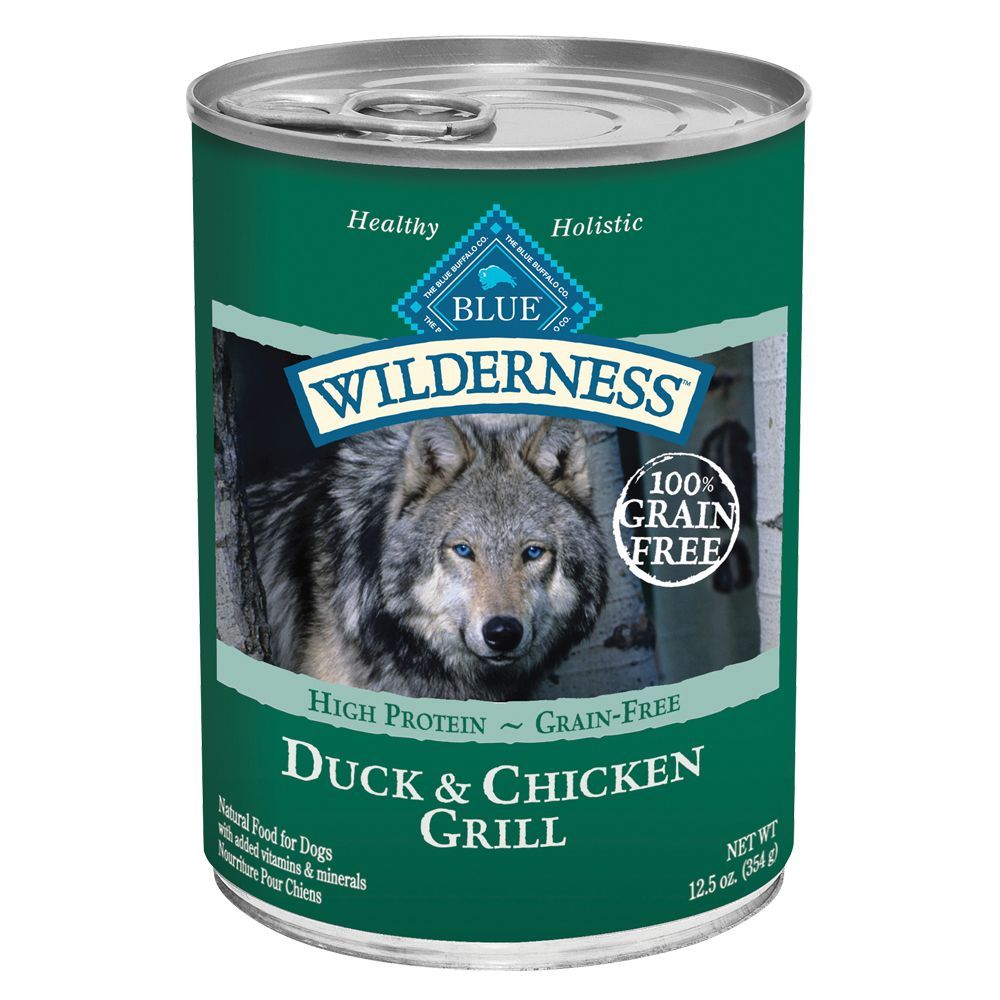 Blue Buffalo Wilderness Adult Dog Food Grain Free Natural Size