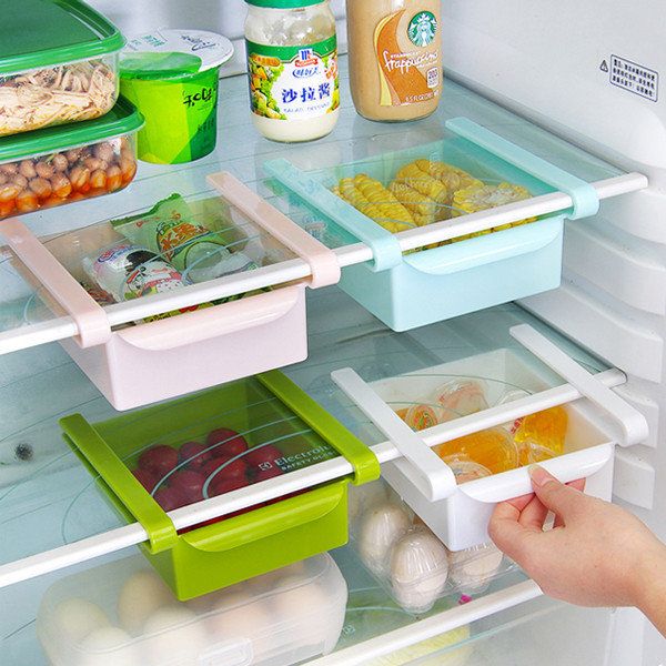 honana plastic kitchen refrigerator fridge storage rack freezer honana plastic kitchen refrigerator fridge storage rack freezer shelf holder kitchen organization