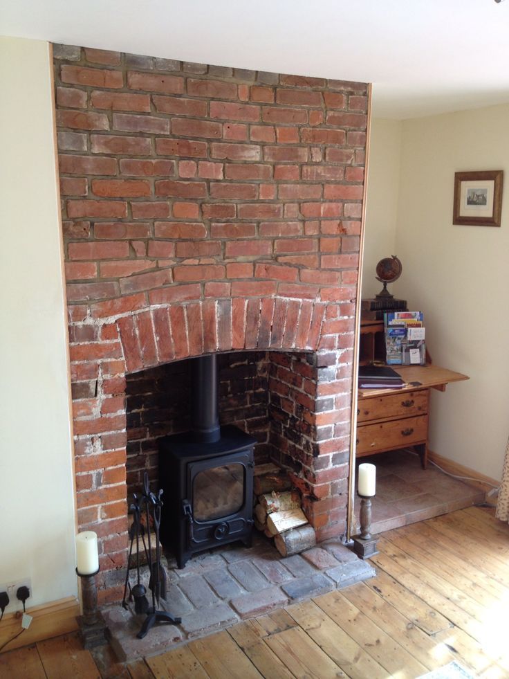 www.mobilehomecar... has some info about the HUD approved stoves that can be installed in mobile homes. | For the Home | Pinterest | Brick fireplace Stove and…