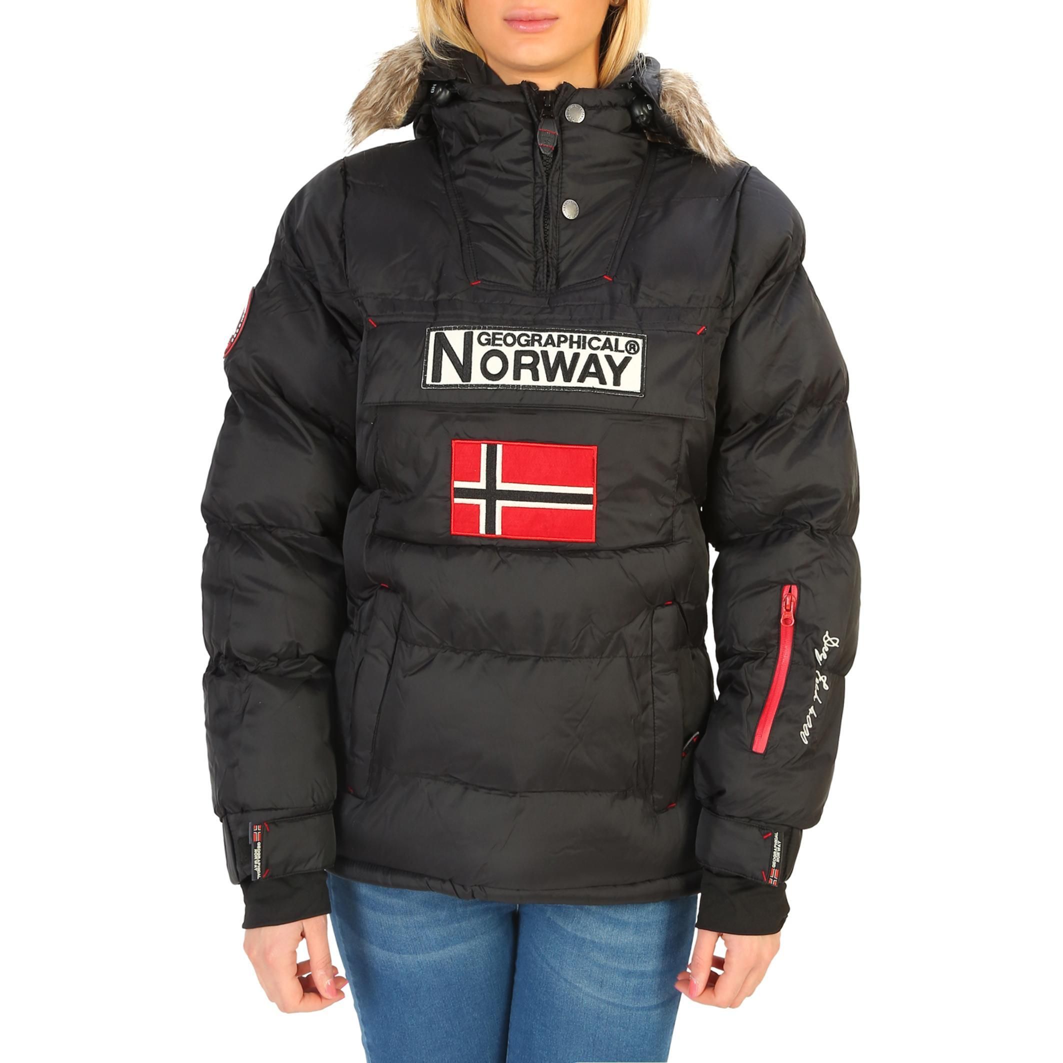 Geographical Norway Anson Woman Womens Black Jacket Geographical Norway Women