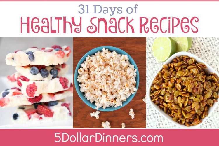 31 Days Of Healthy Snack Recipes Snack Recipes Healthy Snacks Recipes Snacks