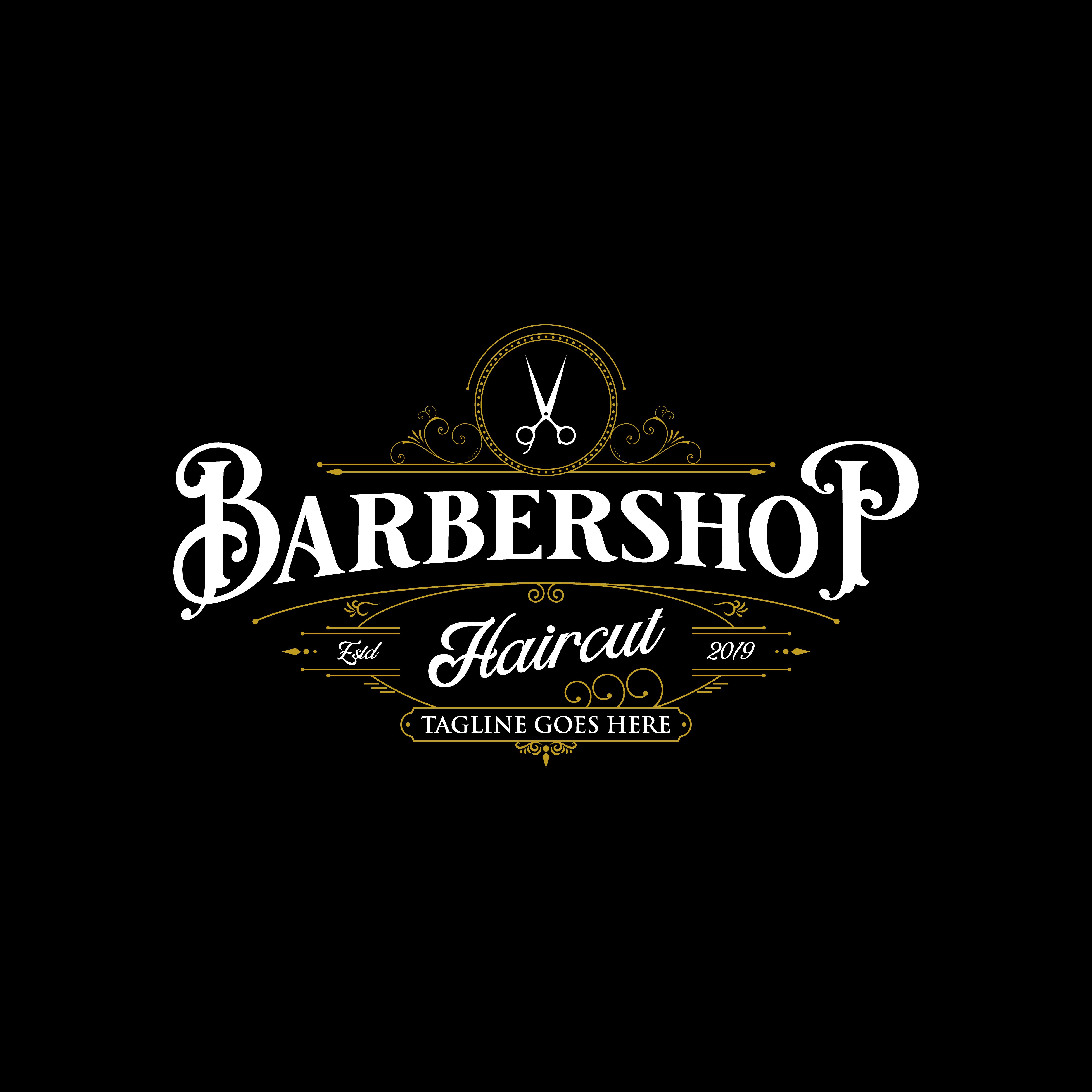 Lista 99+ Foto Logo De Barber Shop Para Editar Cena Hermosa