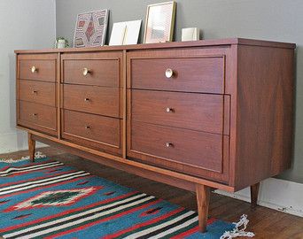 Nine Drawer Mid Century Modern Dresser Cutie Pinterest Nine Drawer Mid Century Modern Dresser