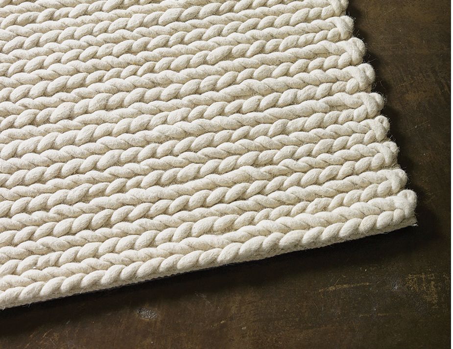Rope Weave Ivory Nz Wool Rug By The Collection Rugs Rope Weave Ivory Nz Wool Rug By The Collection