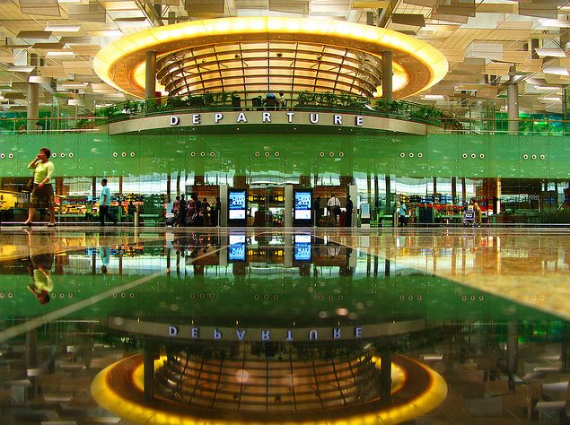 Singapore S Changi Airport Contains Outdoor Gardens A Huge Food Court Showers A Gym A Full Spa And Sleeping Quarters Are Only The Beginning Changi Also Has