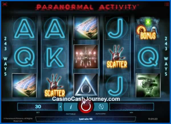New Paranormal Activity Slot from iSoftbet New Paranormal Activity Slot from iSoftbet