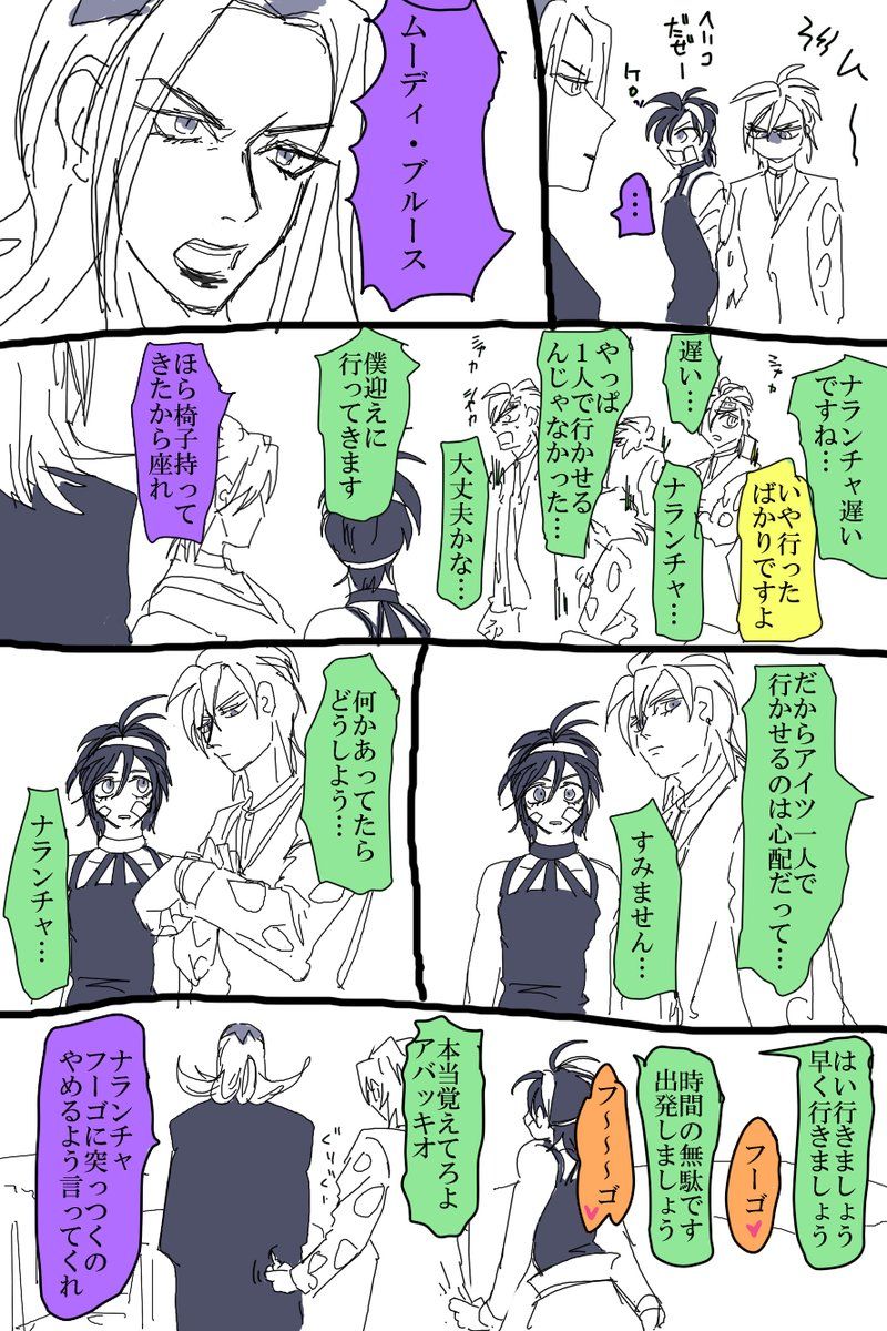 ガライヤ Mi Bambina さんの漫画 429作目 ツイコミ 仮 ジョジョ 漫画 フーゴ ジョジョ 5部 ガライヤ Mi Bambina さんの漫画 429作目 ツイコミ 仮 ジョジョ 漫画 フーゴ ジョジョ 5部