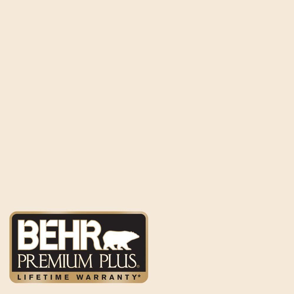 Behr Premium Plus 8 Oz 1870 Linen White Flat Zero Voc Interior Behr Premium Plus 8 Oz 1870 Linen White Flat Zero Voc Interior Exterior Paint And Primer In One Sample