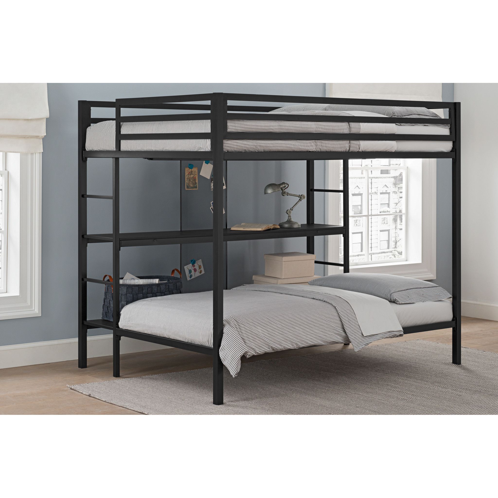 Viv + Rae Hannah Full Over Twin Bunk Bed With Viv + Rae Hannah Full Over Twin Bunk Bed With