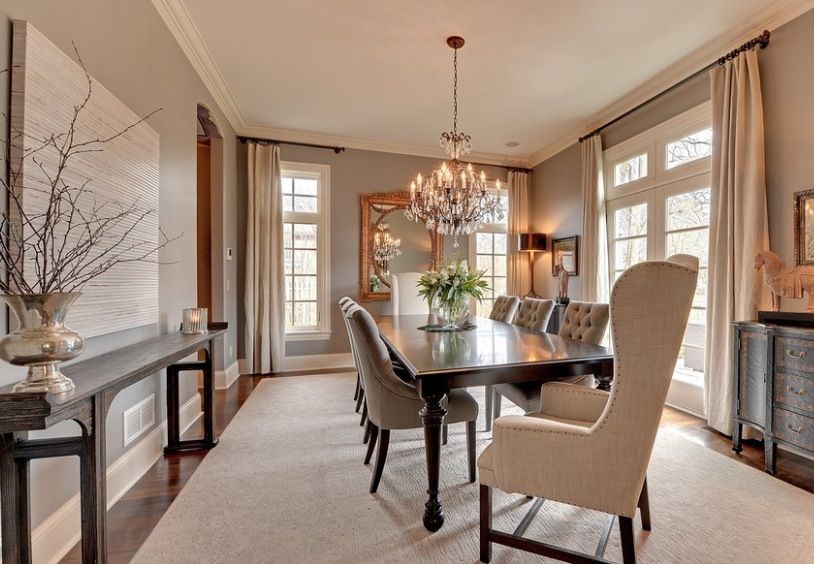 Pin By Karen González On Decoración De Interiores Elegant Dining Room Design Traditional Rooms - Height From Floor For Dining Room Chandelier Pin By Karen González On Decoración De Interiores Elegant Dining Room Design Traditional Rooms - Height From Floor For Dining Room Chandelier