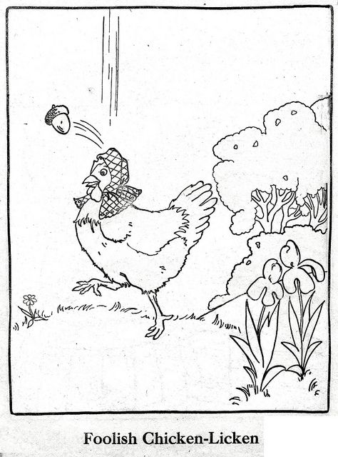 Download foolish chicken Licken by janwillemsen, via Flickr | Coloring | Pinterest | Stenciling and Patterns