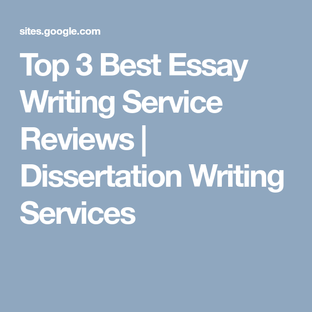 Best dissertation writing service review