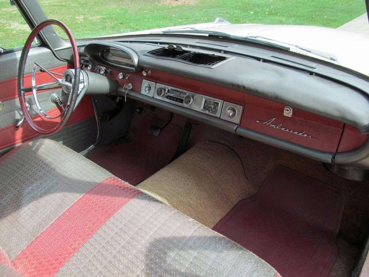 1961 Amc Rambler Ambassador Image We Had A Blue Rambler When I Was Really Little No Idea If It Was The Same Model Yea Vintage Muscle Cars Old Classic Cars Amc