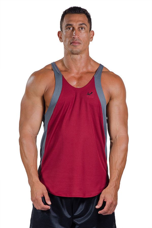 Mens Cotton Stringer Tank Top by Pitbull Clothing in Your Choice of Color Mens Cotton Stringer Tank Top by Pitbull Clothing in Your Choice of Color