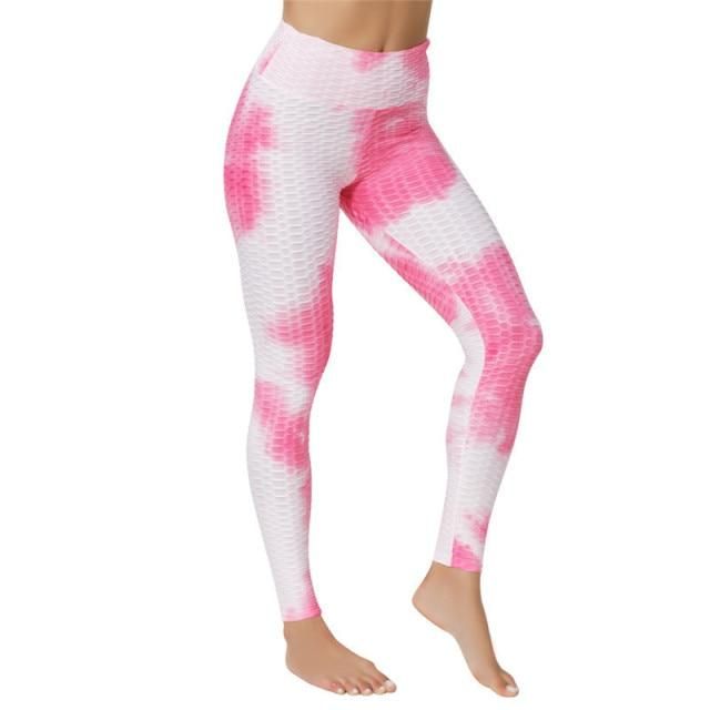 Sexy Leggings 2021 Women Fitness Plus Size Colorful Push Up Legins Workout Gym Clothing Spandex Printed Big Size Women - rose white / XL / China