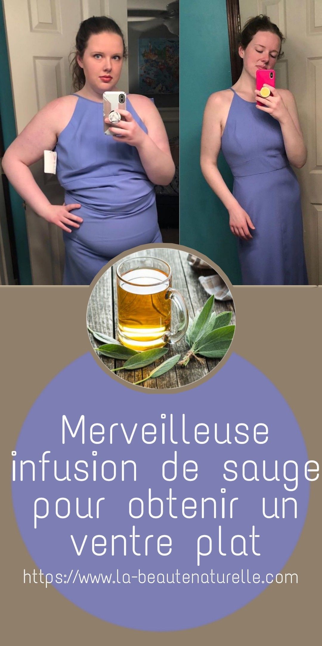 Merveilleuse infusion de sauge pour obtenir un ventre plat Merveilleuse infusion de sauge pour obtenir un ventre plat