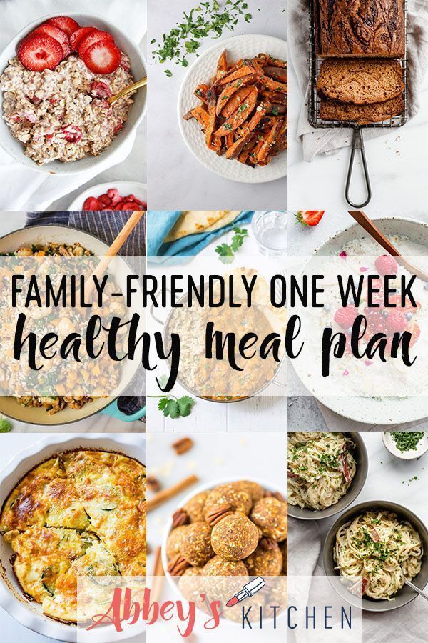 we ve got your busy week ahead all planned out with our planned meals for a week