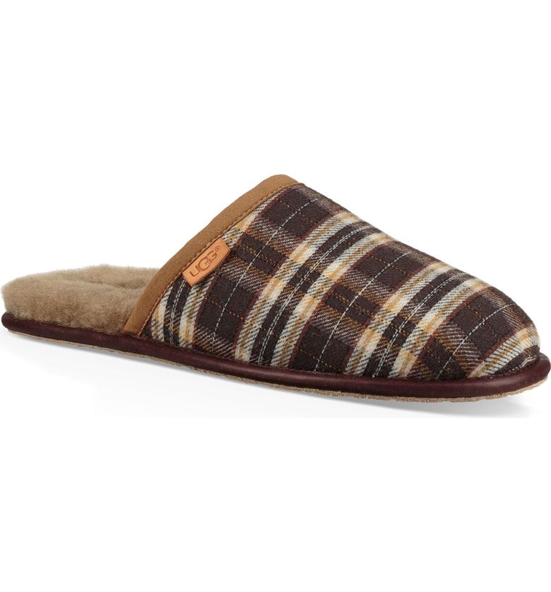 mens plaid ugg slippers