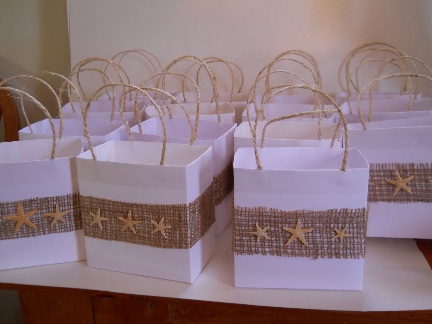 Elegant Bridal Party Favor Bags Or For Your Beach Wedding 2 50 Elegant Bridal Party Favor Bags Or For Your Beach Wedding 2 50 Via Etsy