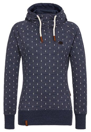 Naketano Female Hoody Mandy Ankerdizzel II Indigo Blue Naketano Female Hoody Mandy Ankerdizzel II Indigo Blue