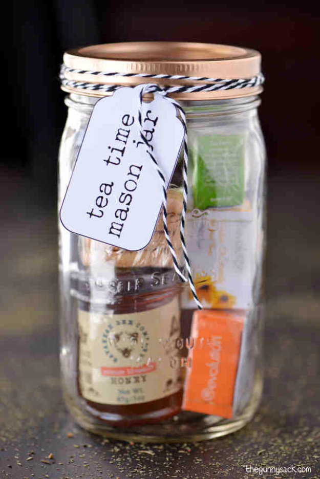 Gifts in A Jar | 50 Easy Mason Jar Gift Ideas