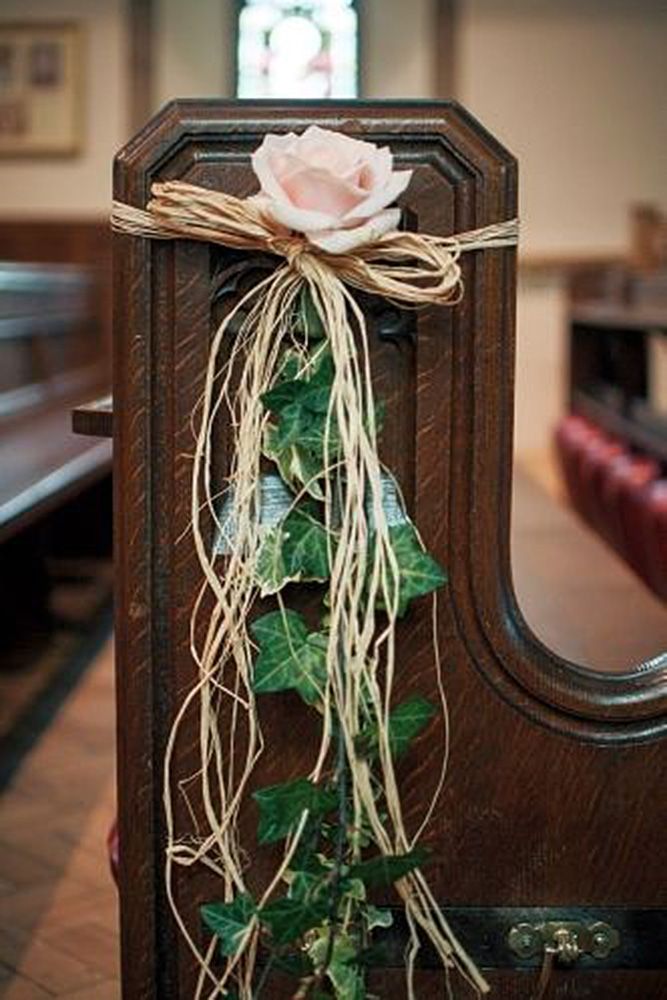 Breathtaking Church Wedding Decorations ❤ See more: http://www.weddingforward.com/church-wedding-decorations/ #weddingforward #bride #bridal #wedding Vintage Wedding Ceremony, Church Wedding Flowers, Church Wedding Ceremony, Wedding Decor Elegant, Wedding Ceremony Decorations, Wedding Aisle, Wedding Centerpieces, Our Wedding, Church Decorations