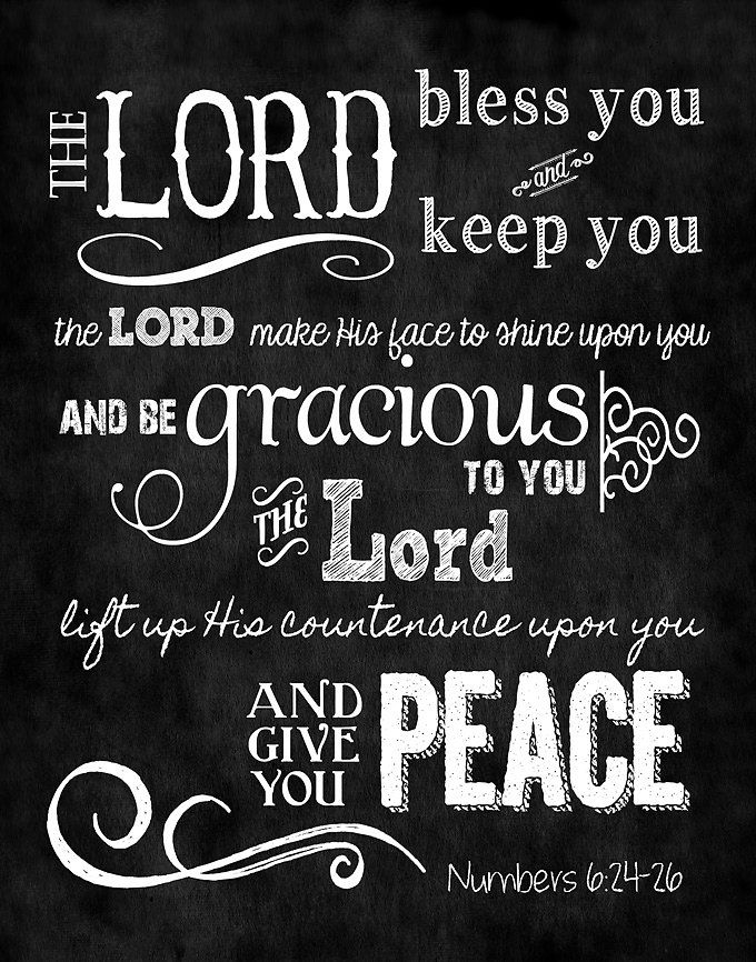 Bible Quotes Numbers - Calming Quotes