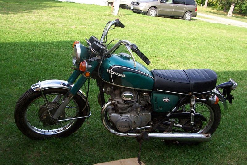 1971 Honda 350 | Honda, Scooter motorcycle, Motorcycle