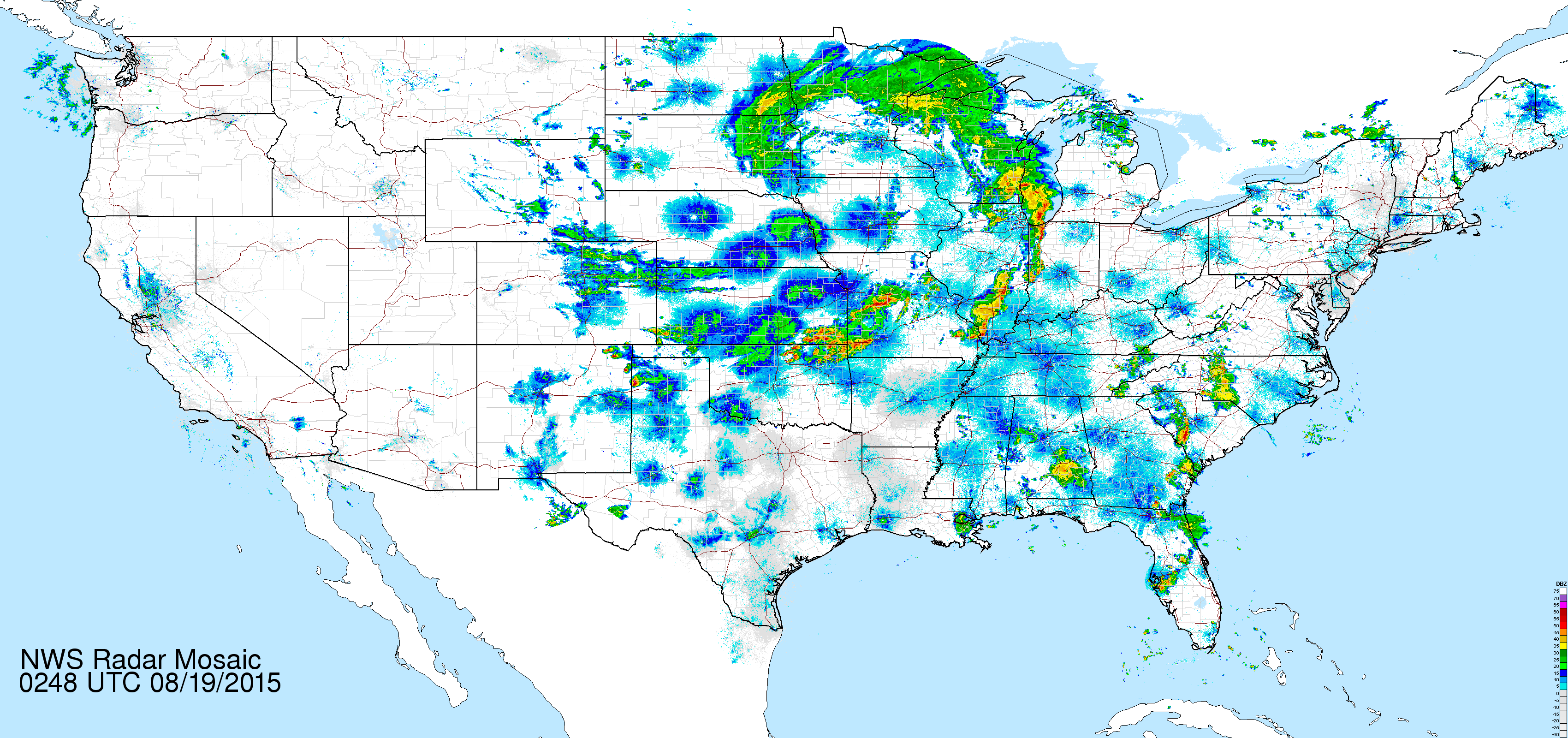 Nws National Mosaic Radar Image Full Resolution Loop Doppler Radar National Weather Service Weather Sites