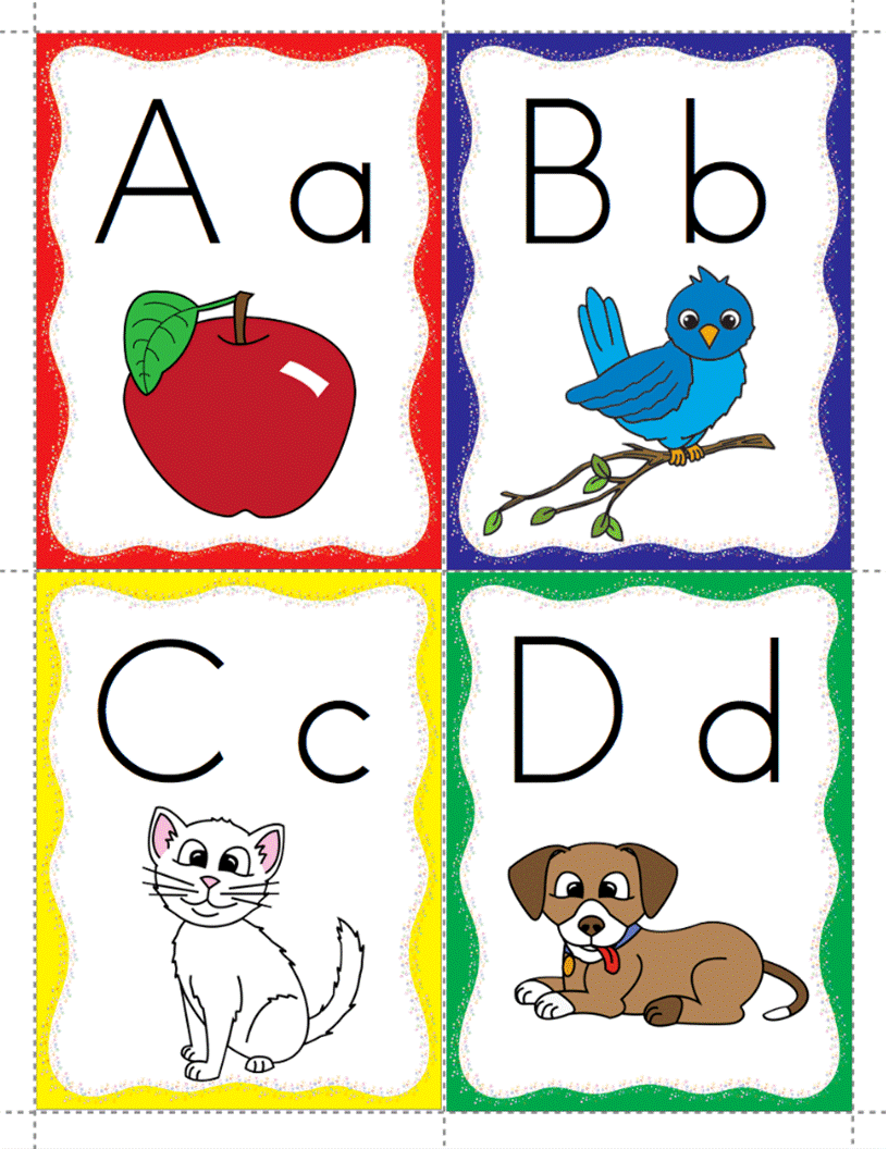 flash cards alphabet