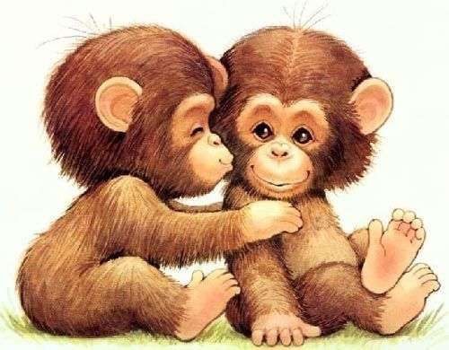 Pin By Ron Somogyi On Rajzok Cute Baby Monkey Cute Monkey Monkey