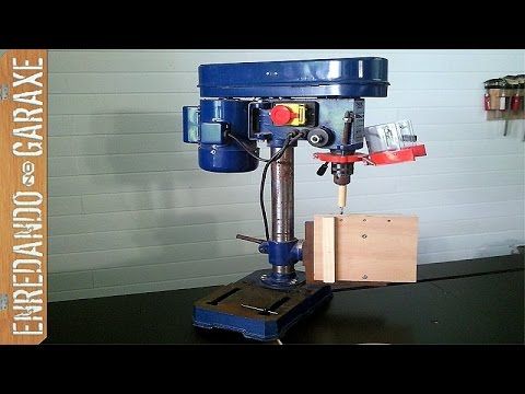 Cómo Hacer Una Mesa Para El Taladro De Columna Youtube Mesa De Trabajo Madera Hacer Mesa Taladro