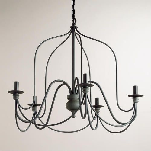 Rustic Wire Chandelier Farmhouse Lighting Rustic Wire Chandelier, What Type Of Wire Is Used For Chandelier