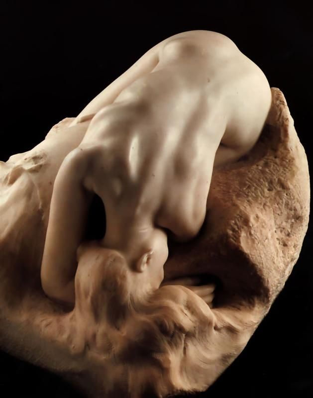 Adam and Eve expelled from Paradise - Auguste Rodin - WikiArt.org Auguste Rodin, François-auguste-rené Rodin, Camille Claudel, Steel Sculpture, Modern Sculpture, Sculpture Art, Art History Periods, French Sculptor, Nude Painting