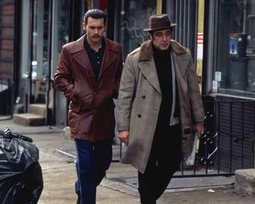 Cinema s Silliest Undercover Assignments | Donnie brasco, Johnny depp